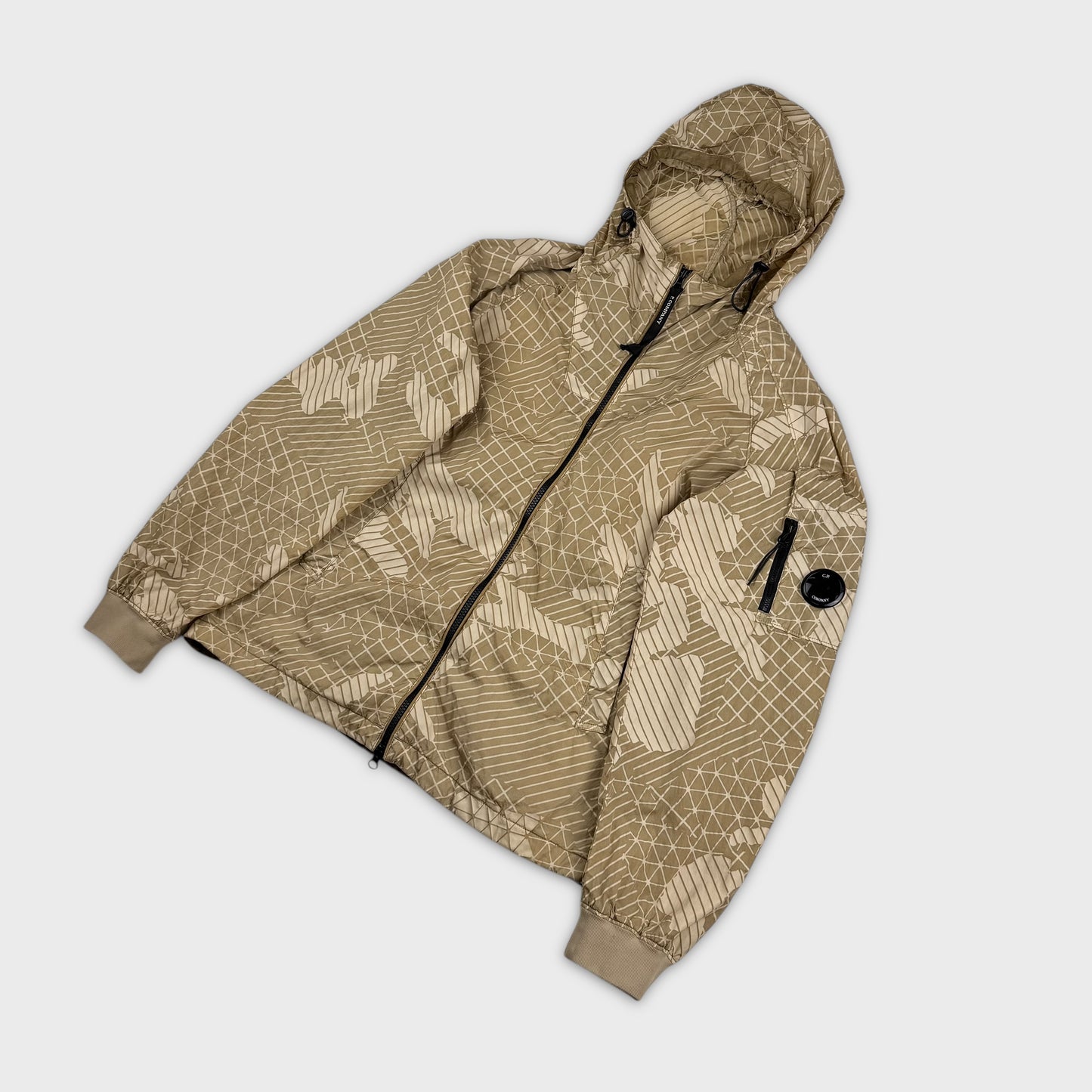 CP Company Camo Net Zip Jacket L