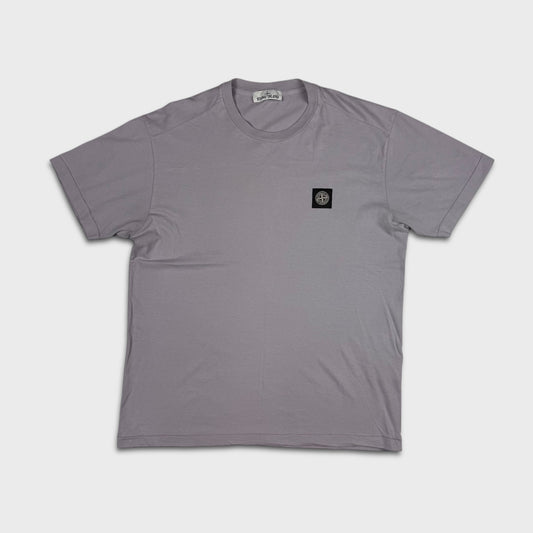 Stone Island Lavender Compass Logo T-Shirt XL