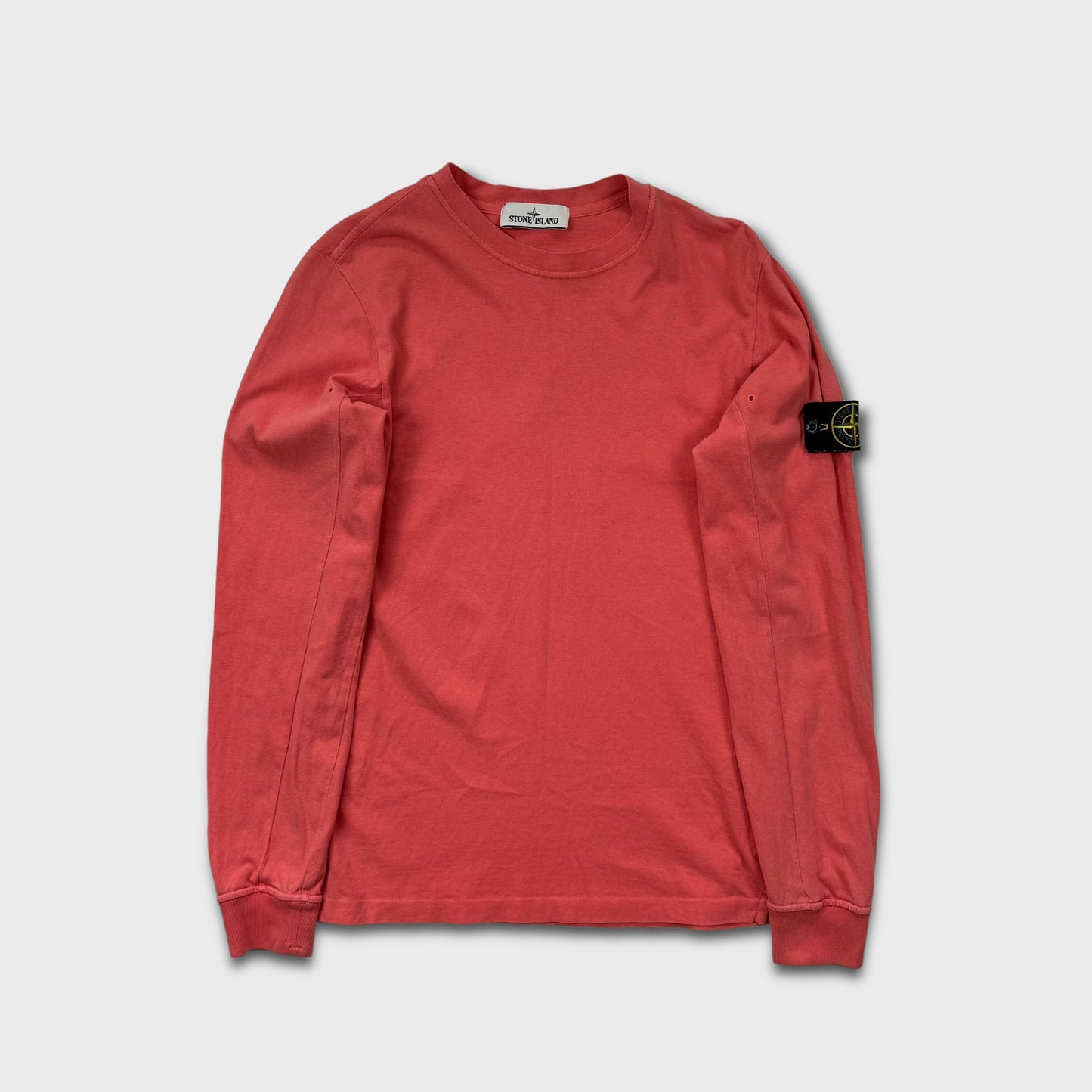 Stone Island Pink Longsleeve T-Shirt S