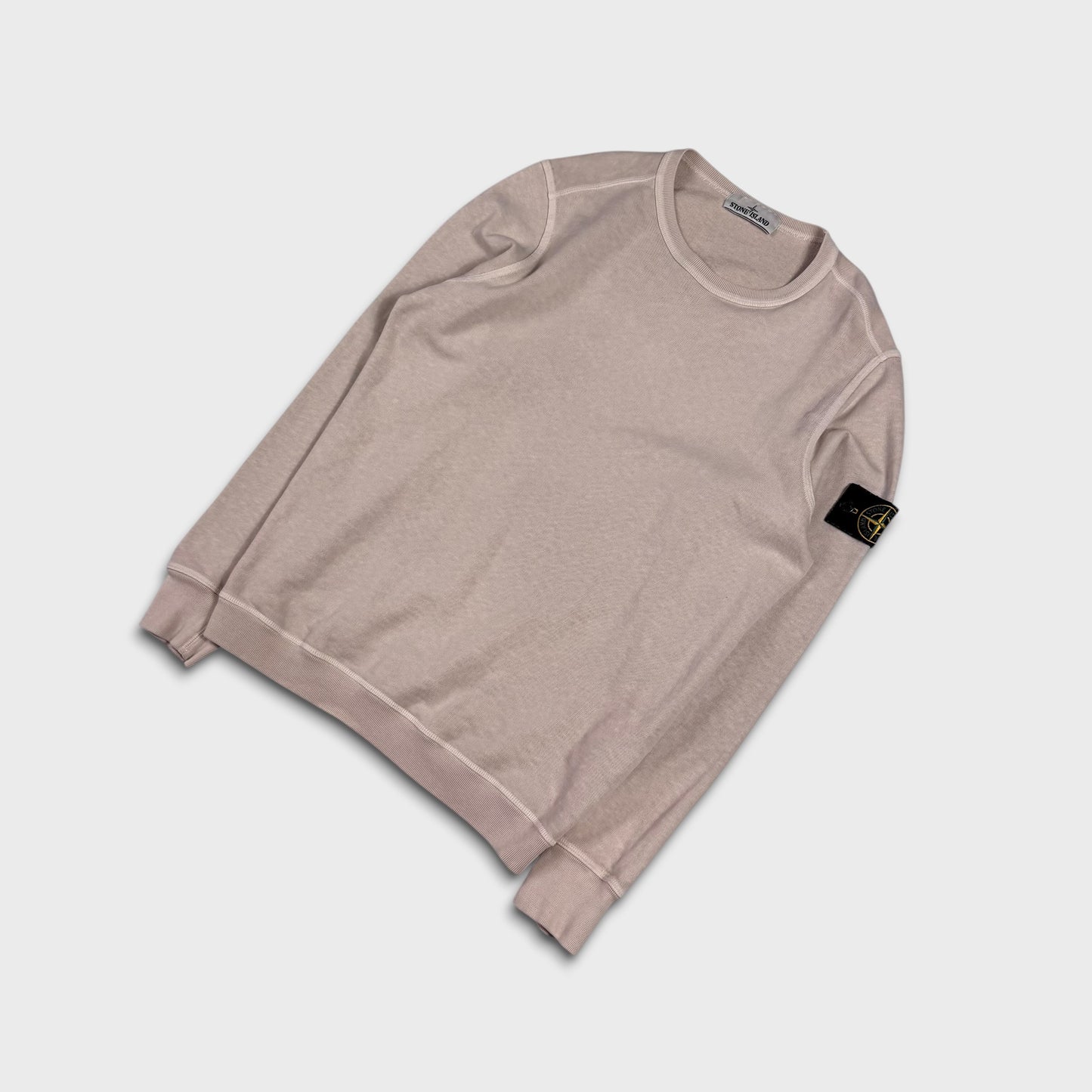 Stone Island Bone Crewneck Sweatshirt M