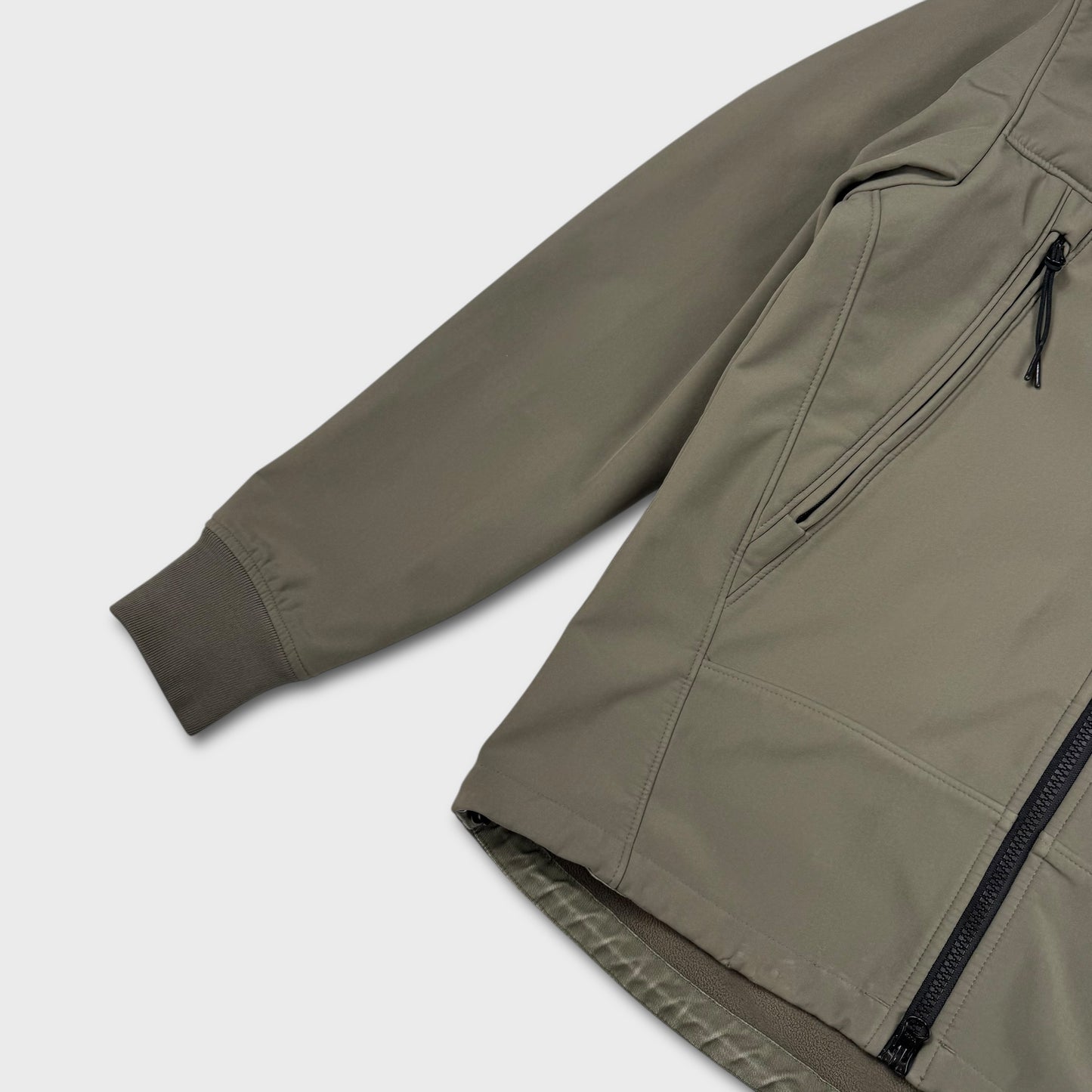 CP Company Olive Soft Shell Goggle Jacket M