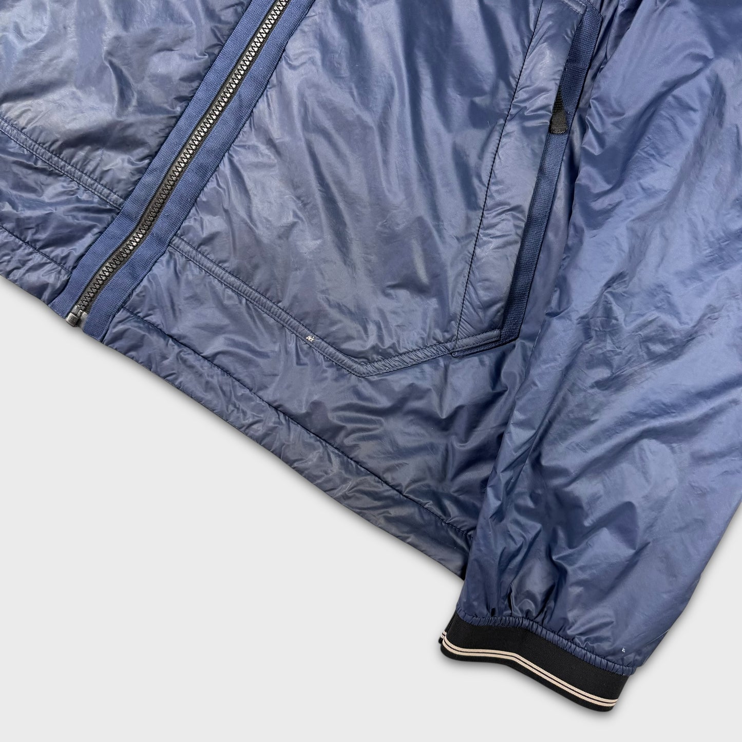 Stone Island Blue Micro Ripstop Primaloft Jacket XXL