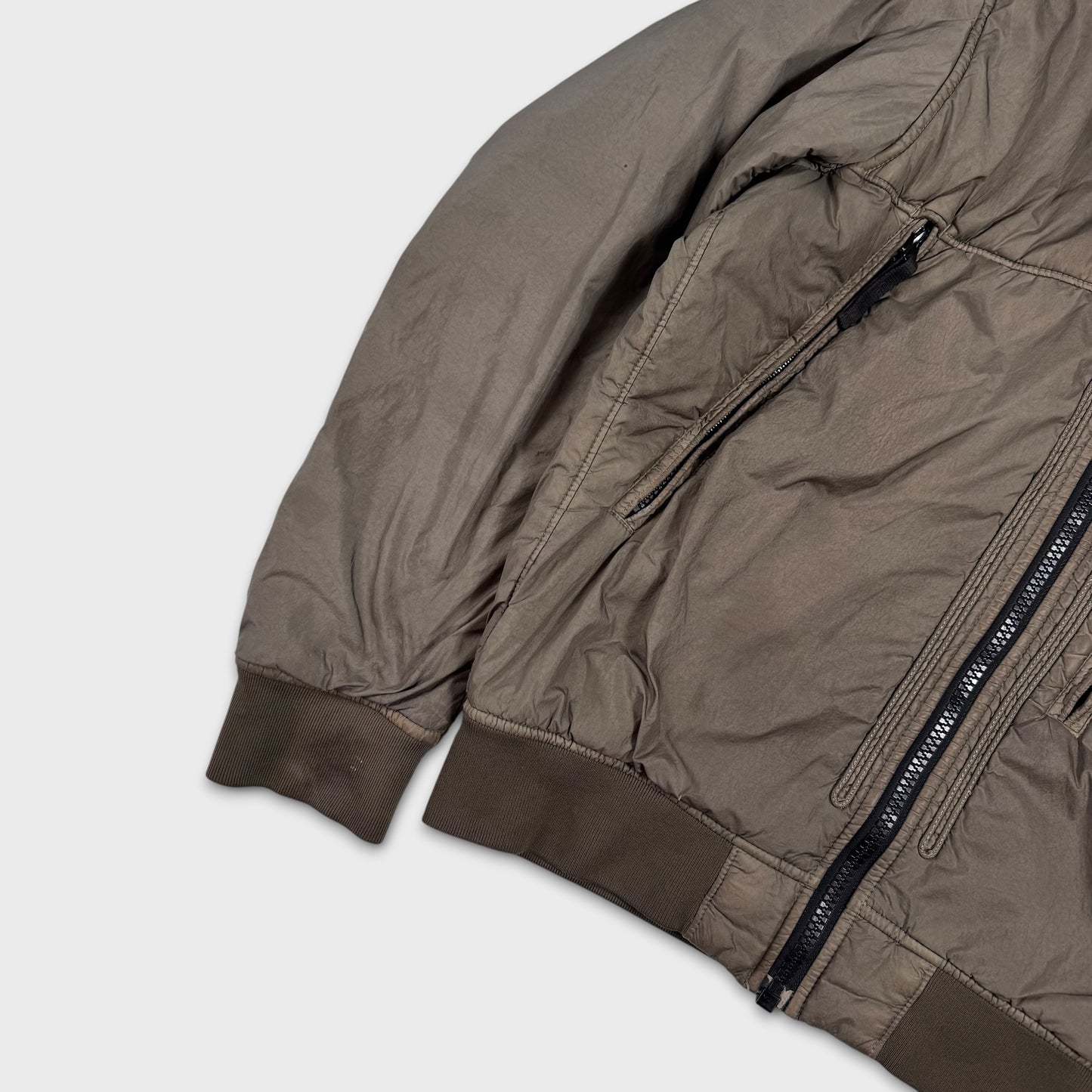 Stone Island Garment Dyed Crinkle Reps Jacket S