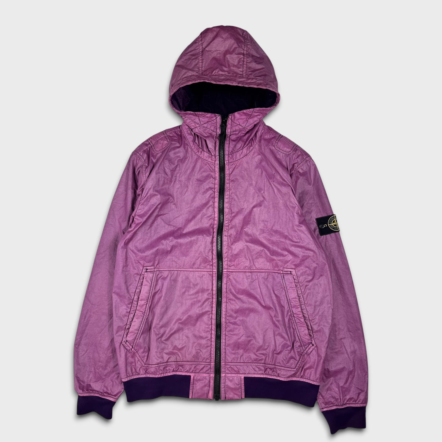Stone Island Lamy Flock Hooded Jacket XL
