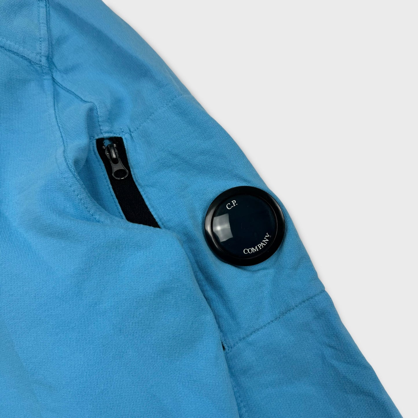 CP Company Sky Blue Quarter Zip XL