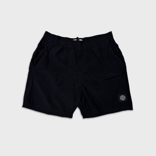 Stone Island Black Nylon Metal Shorts M