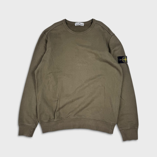 Stone Island Olive Green Crewneck XL