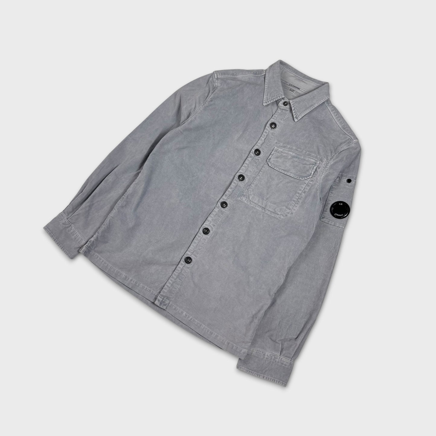 CP Company Baby Blue Cord Overshirt S