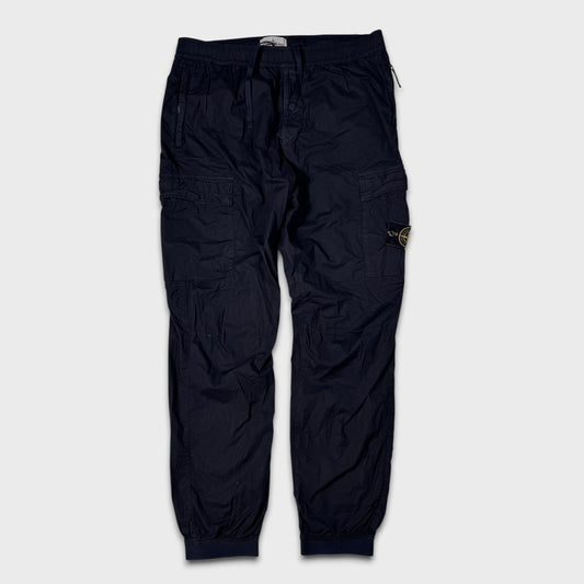 Stone Island Navy Tela Cargo Pants W36