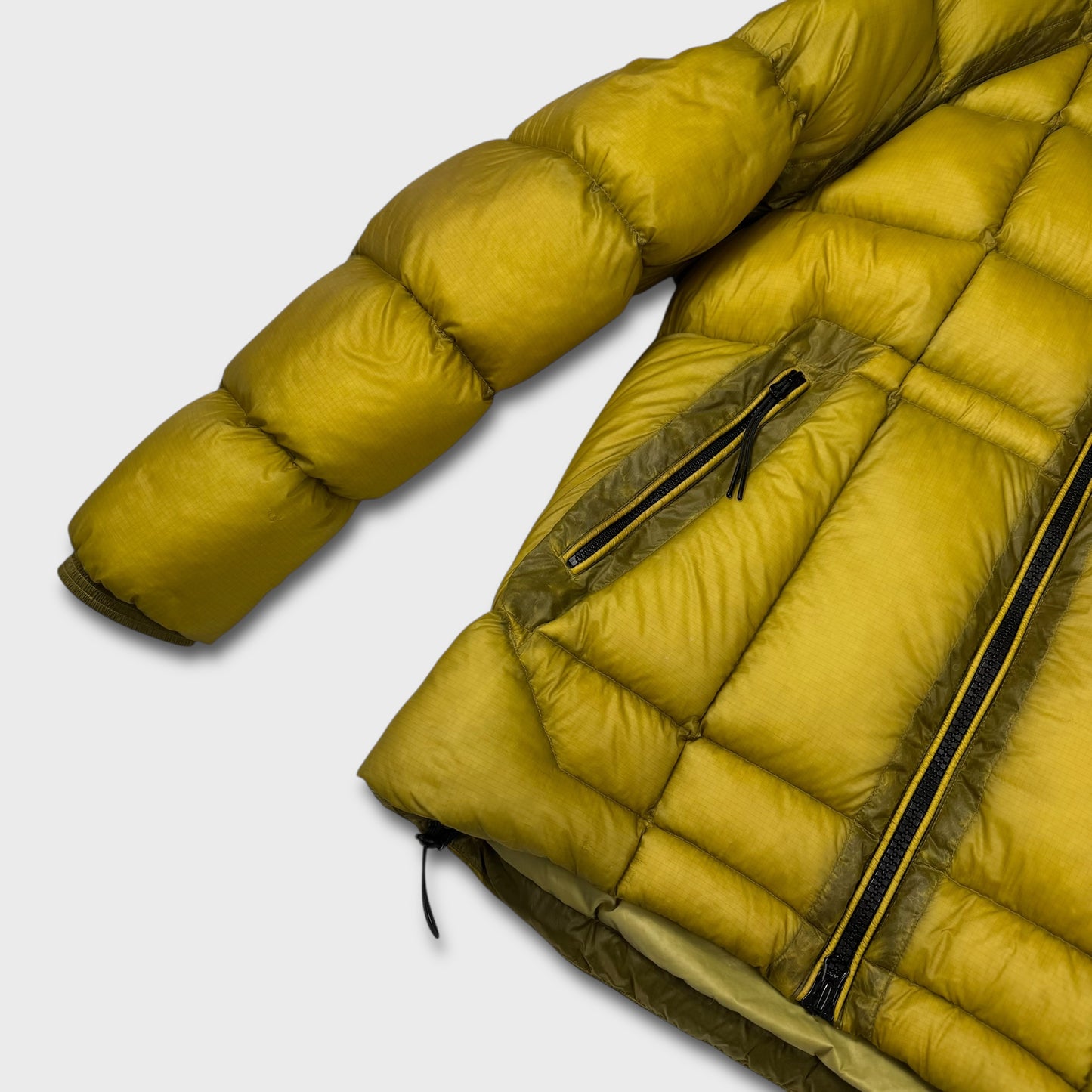 CP Company Yellow DD Shell Puffer Jacket M