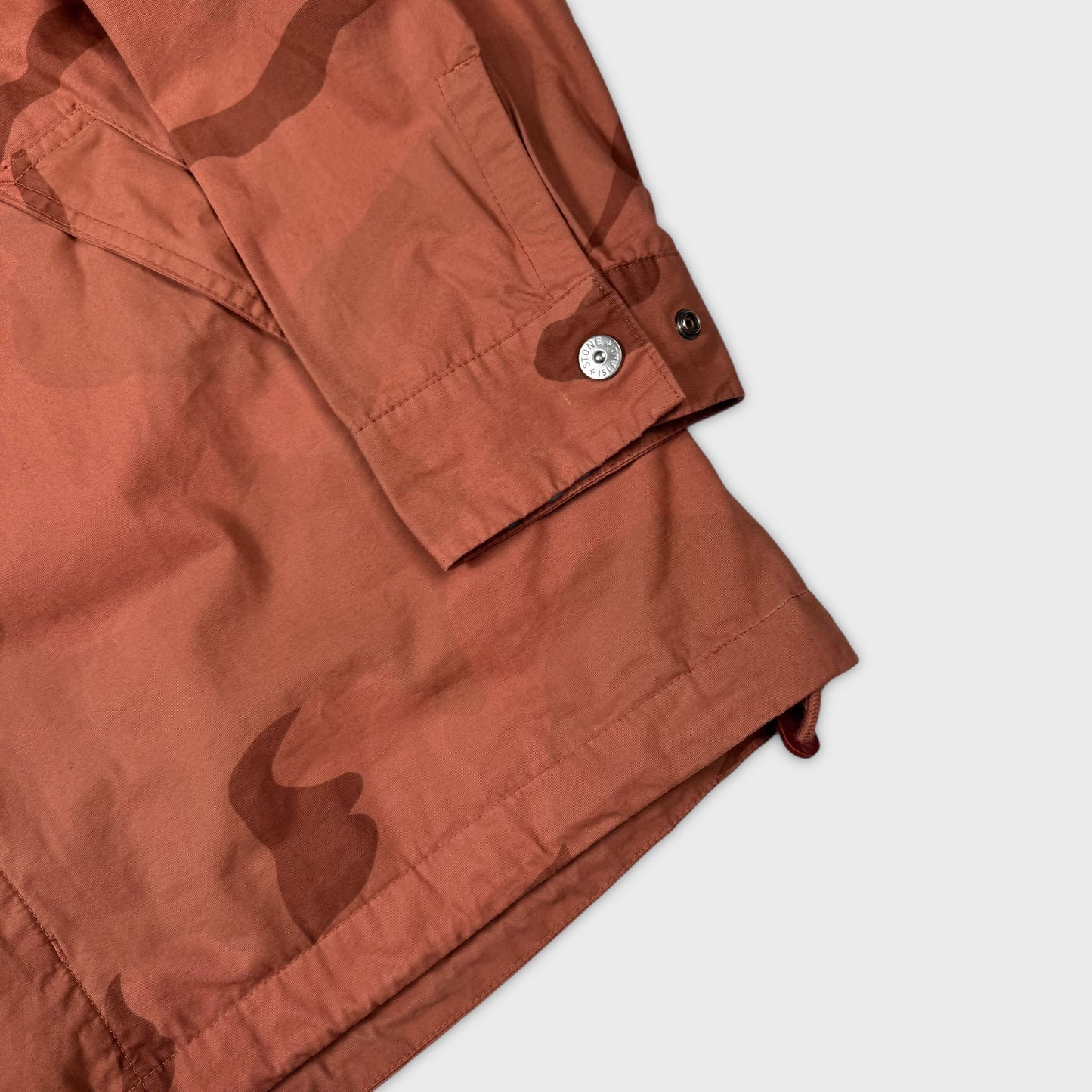 Stone Island x Supreme Brushed 2C Camo Riot Mask Jacket S