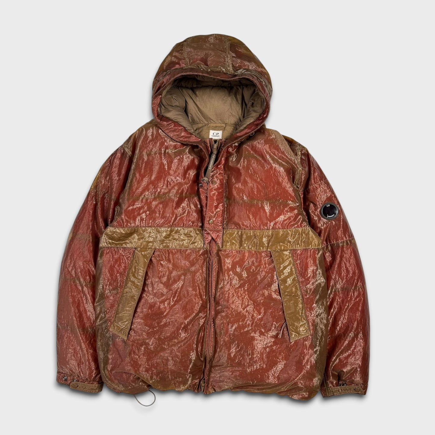 CP Company Kan-D Red / Green Transparent Jacket L