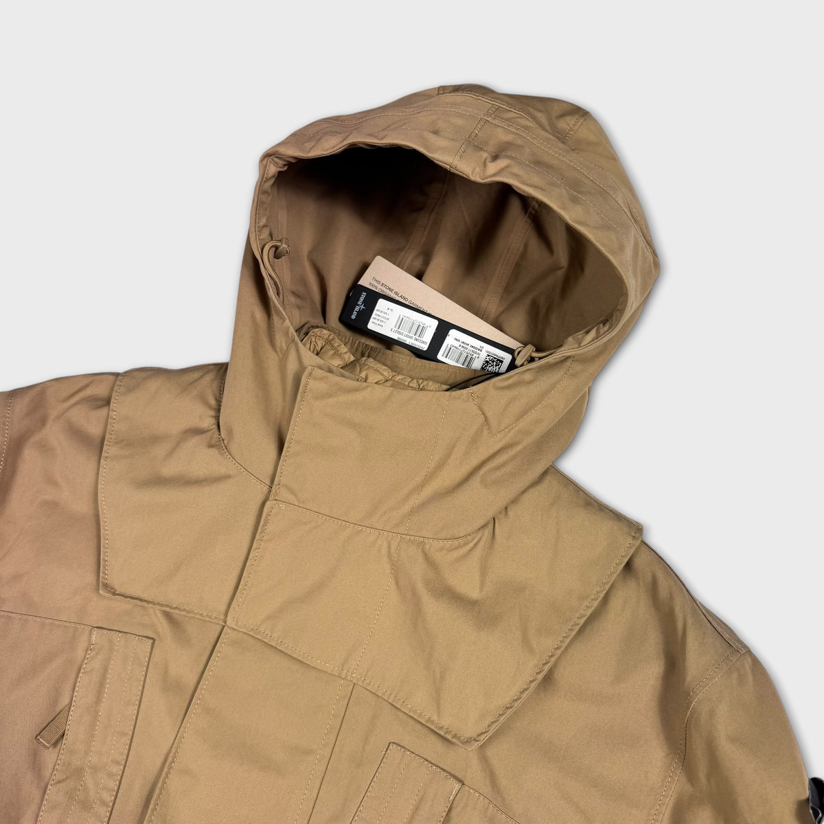 Stone Island 2025 O-Ventile Down Ghost Parka Jacket M