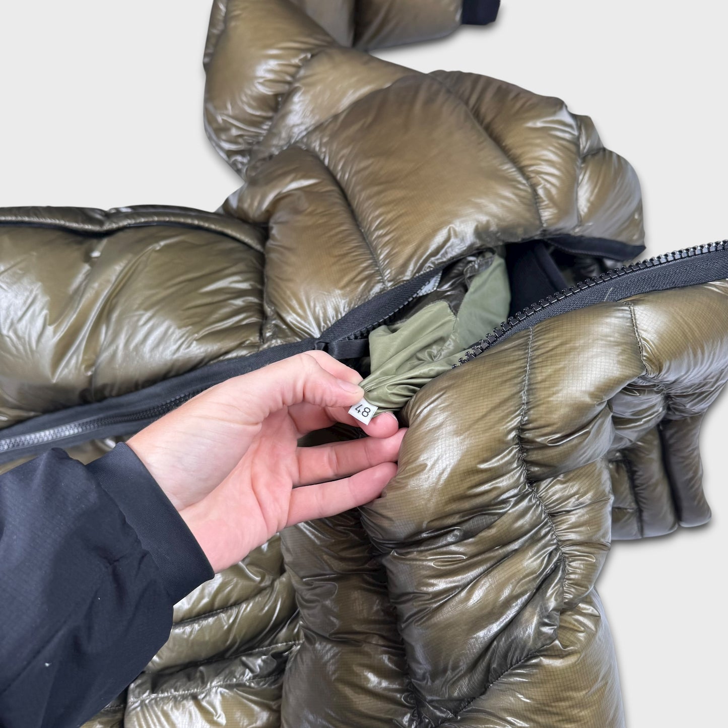 CP Company DD Shell Down Face Mask Puffer Jacket M