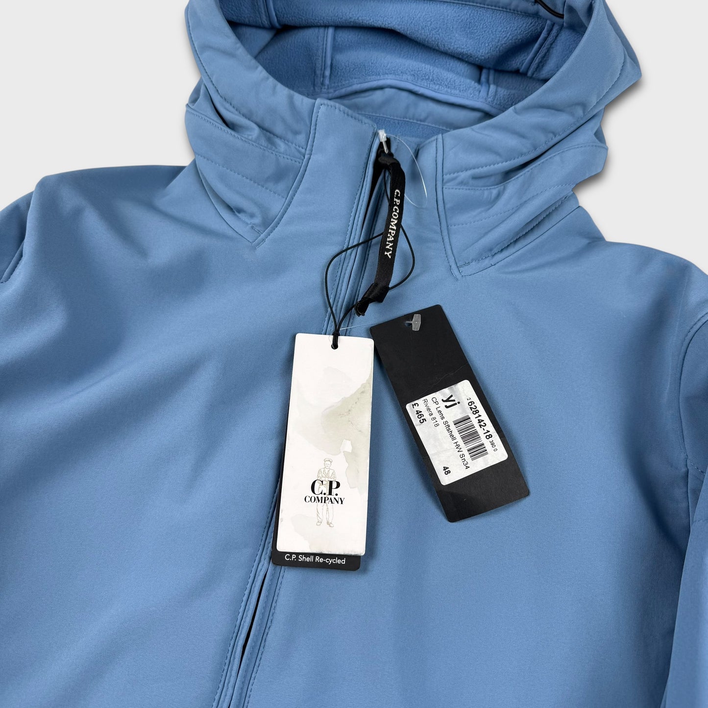 CP Company Sky Blue Soft Shell-R Jacket M