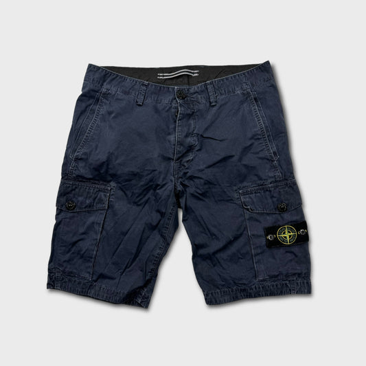 Stone Island Navy Cargo Shorts W32