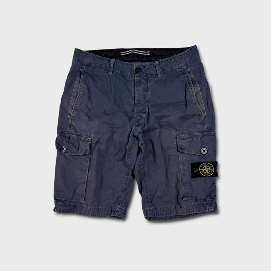 Stone Island Badge Cargo Shorts W30