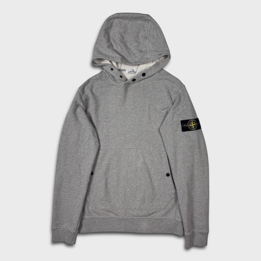 Stone Island Grey Pullover Hoodie M