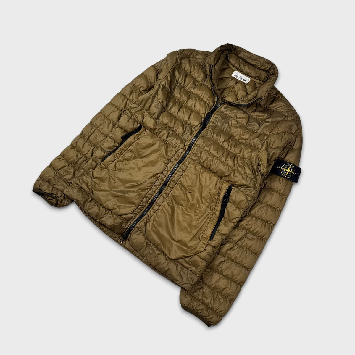 Stone Island Garment Dyed Micro Yarn Down Jacket M