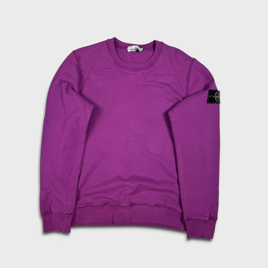 Stone Island Magenta Crewneck Sweatshirt M