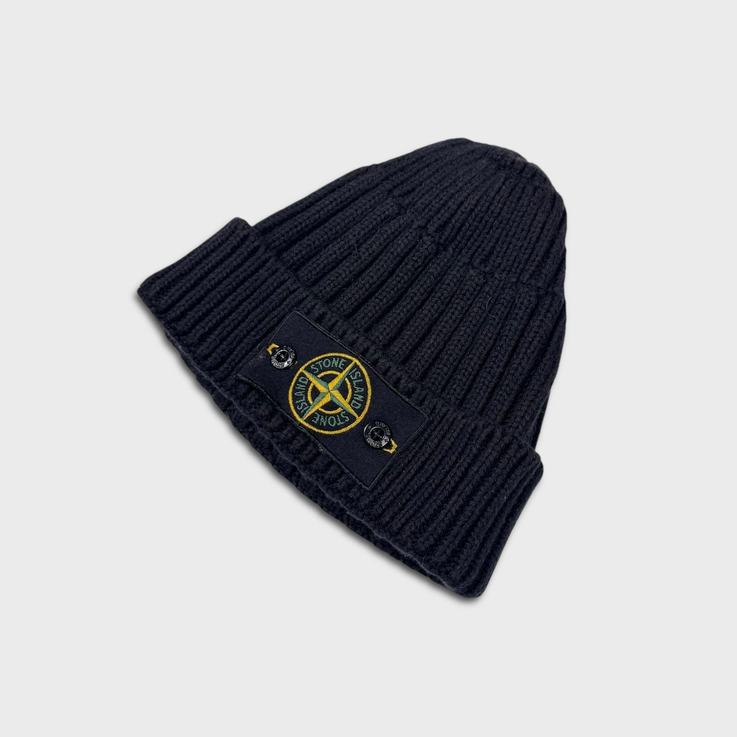 Stone Island Badge Beanie Hat OS