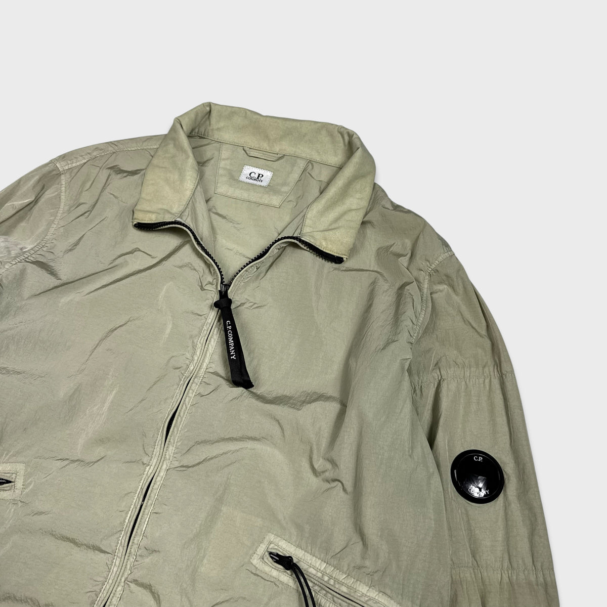 CP Company Sage Green Chrome-R Nylon Jacket XL