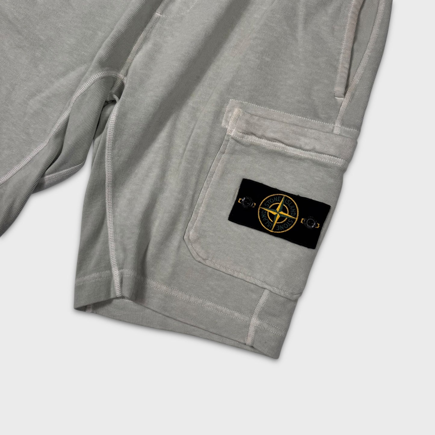 Stone Island Mint Cotton Shorts S