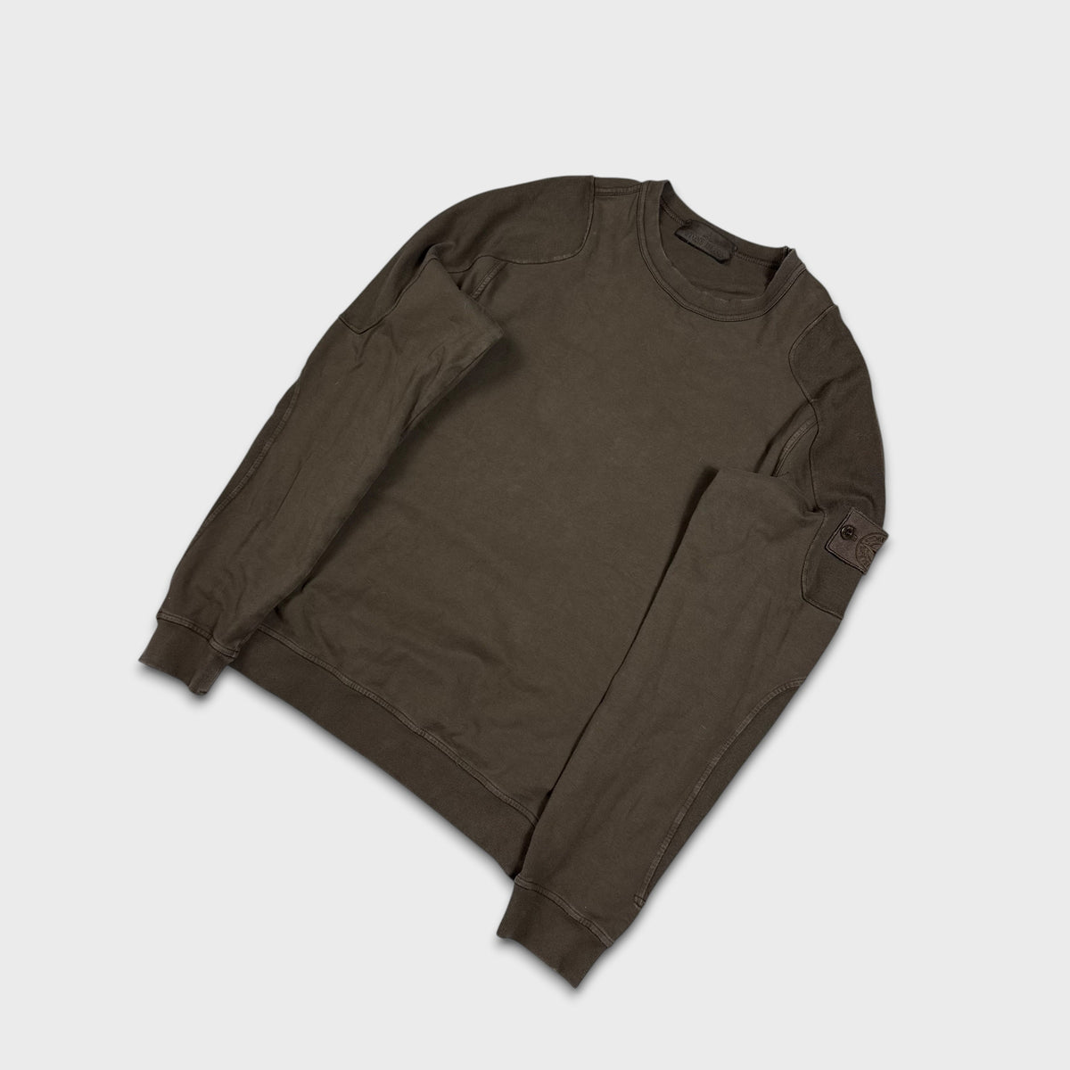 Stone Island Green Ghost Crewneck S