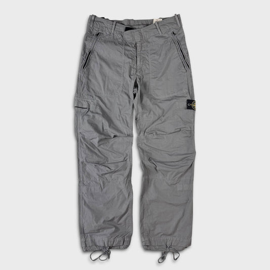 Stone Island Grey Flight Cargo Pants W34