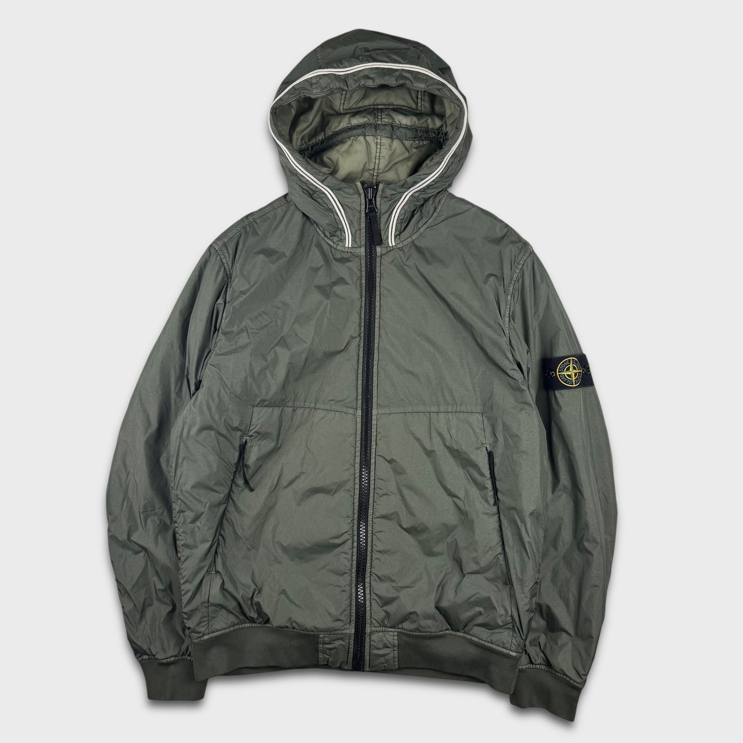 Stone Island Garment Dyed Primaloft Crinkle Reps Jacket XL