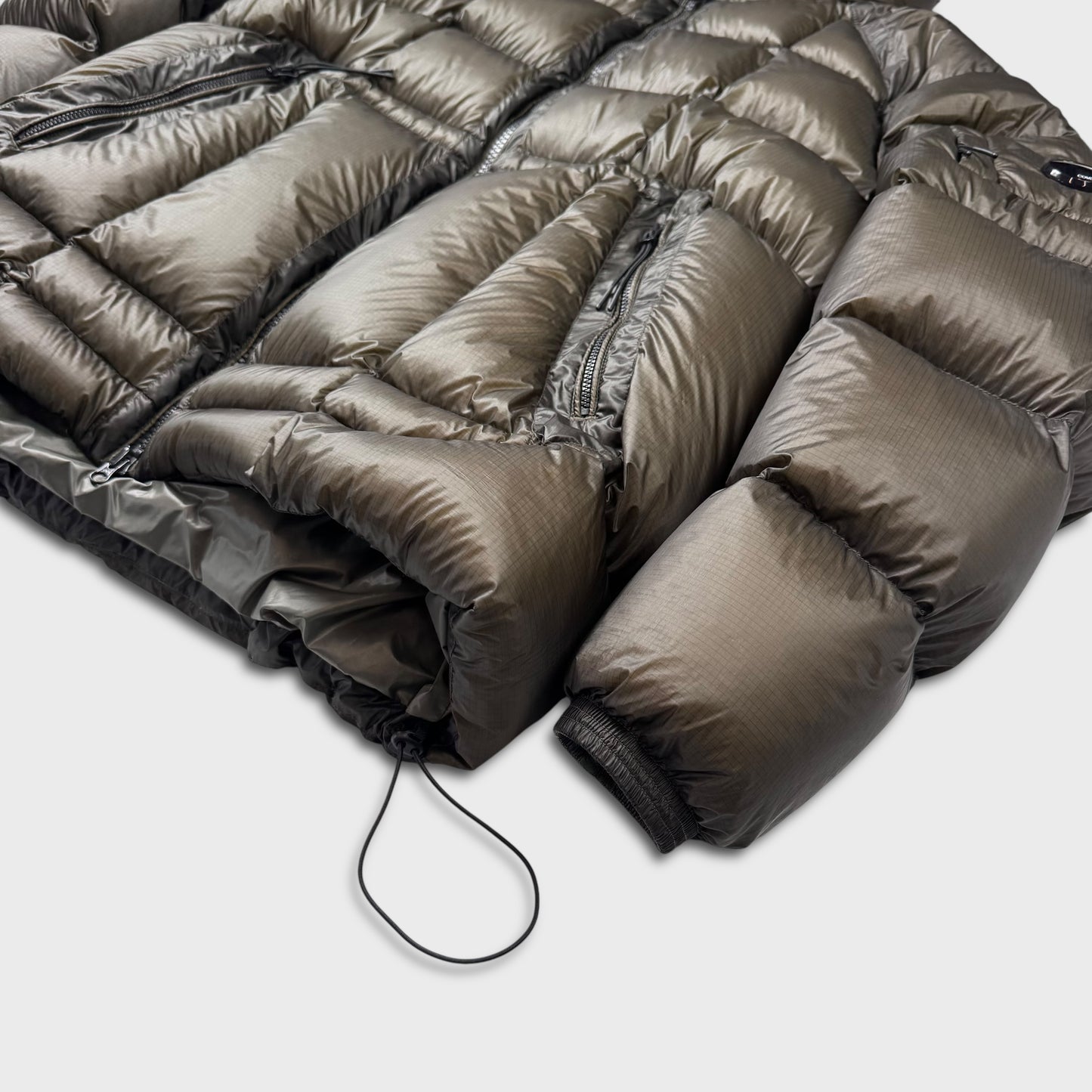 CP Company Olive Grey DD Shell Puffer Jacket XXL