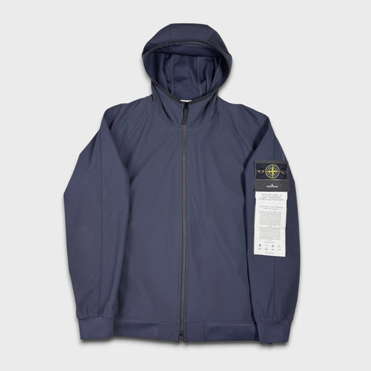 Stone Island Navy E-Dye Soft Shell Jacket BNWT XXL