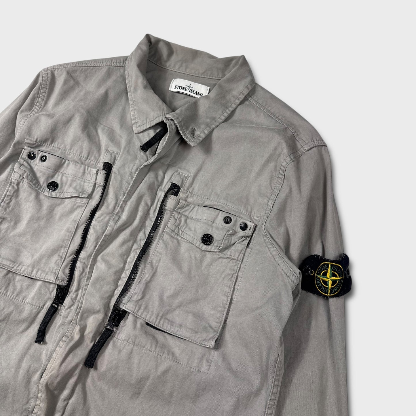 Stone Island Movable Pocket Overshirt L