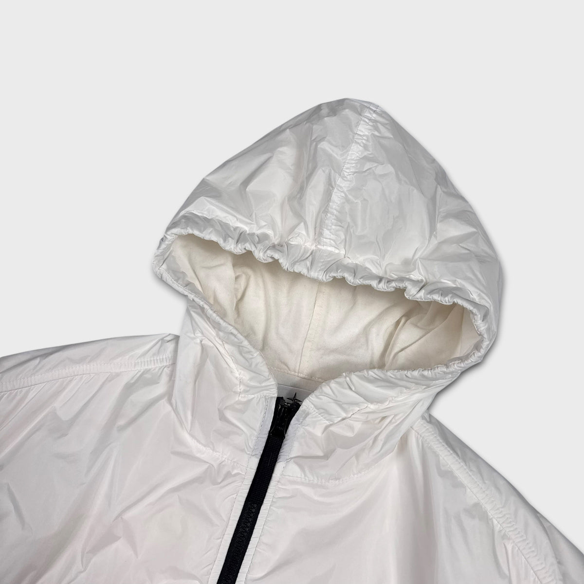 Stone Island Garment Dyed Crinkle Reps NY Jersey Jacket L
