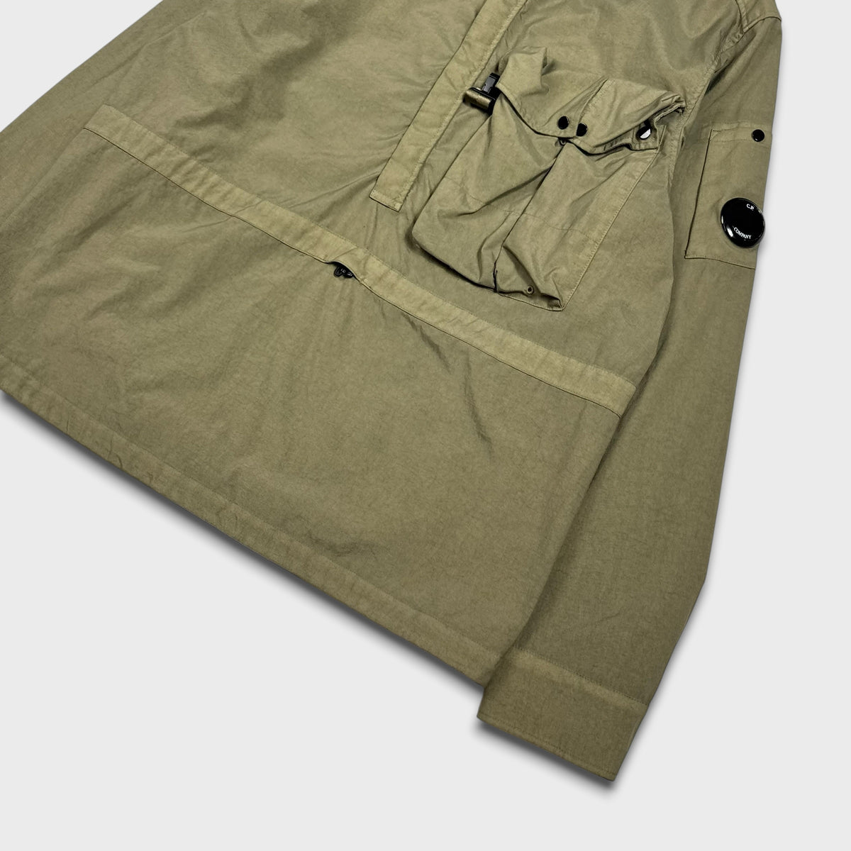 CP Company Olive Taylon-P Garment Dyed Jacket L