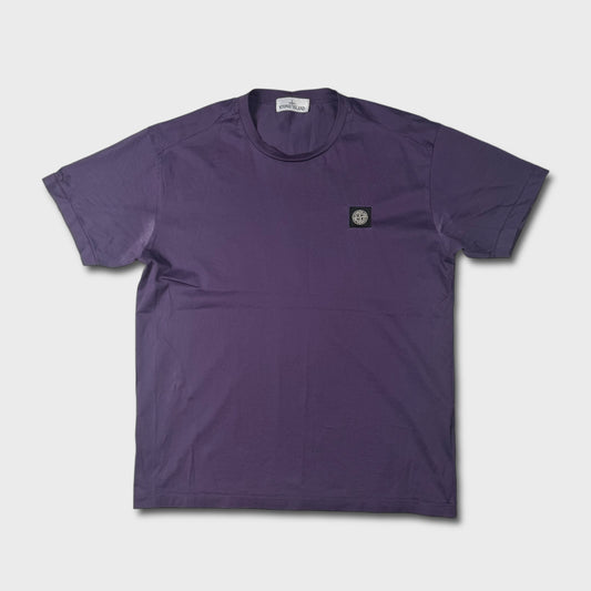 Stone Island Purple Compass Logo T-Shirt XL
