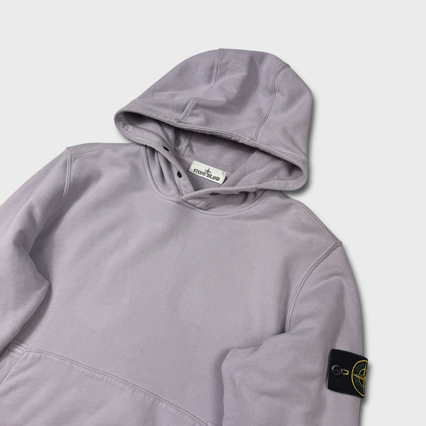 Stone Island Lilac Pullover Hoodie M