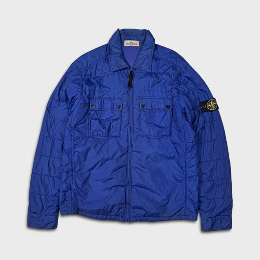 Stone Island Royal Blue Padded Overshirt Jacket XL