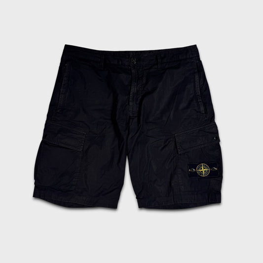 Stone Island Badge Cargo Shorts W32