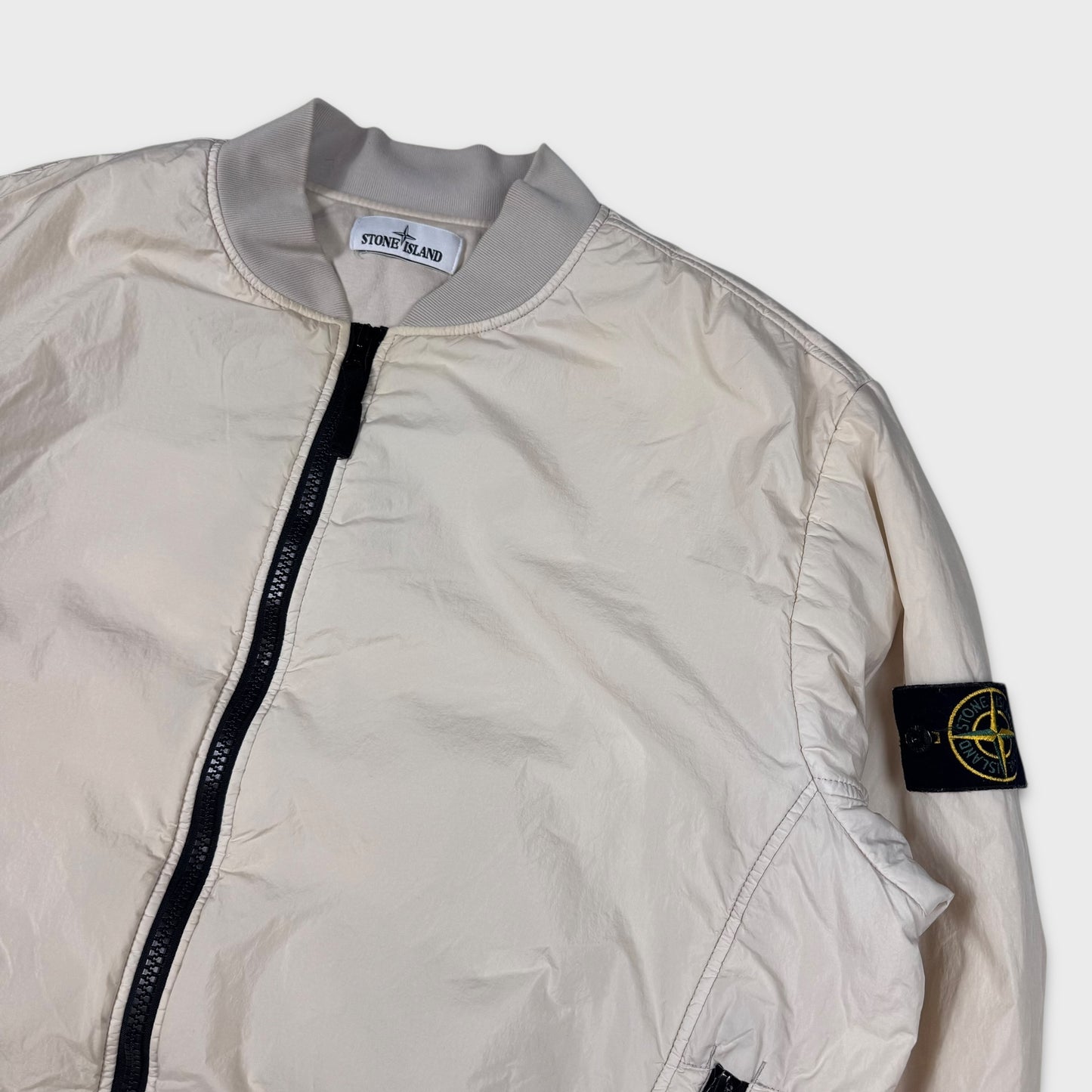 Stone Island Crinkle Reps NY Puffa Bomber Jacket 3XL
