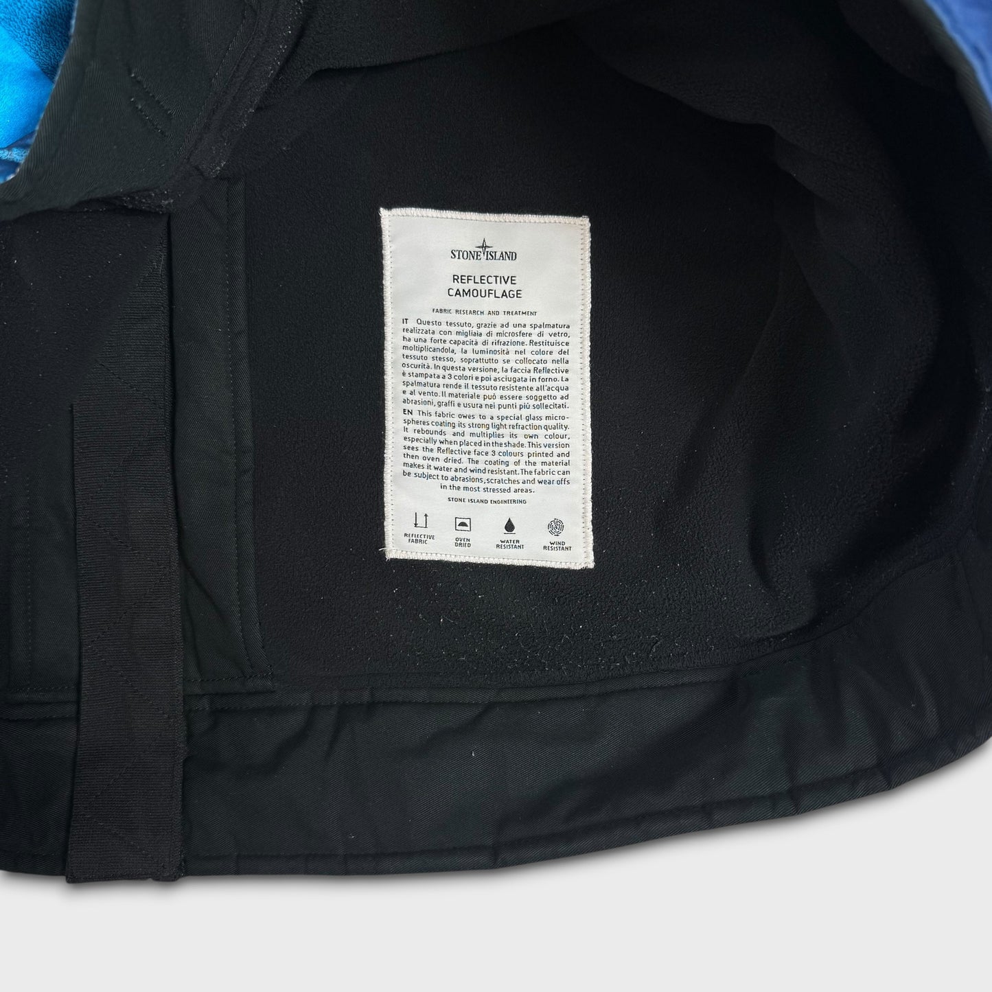 Stone Island 30th Anniversary Reflective Camouflage Jacket XL