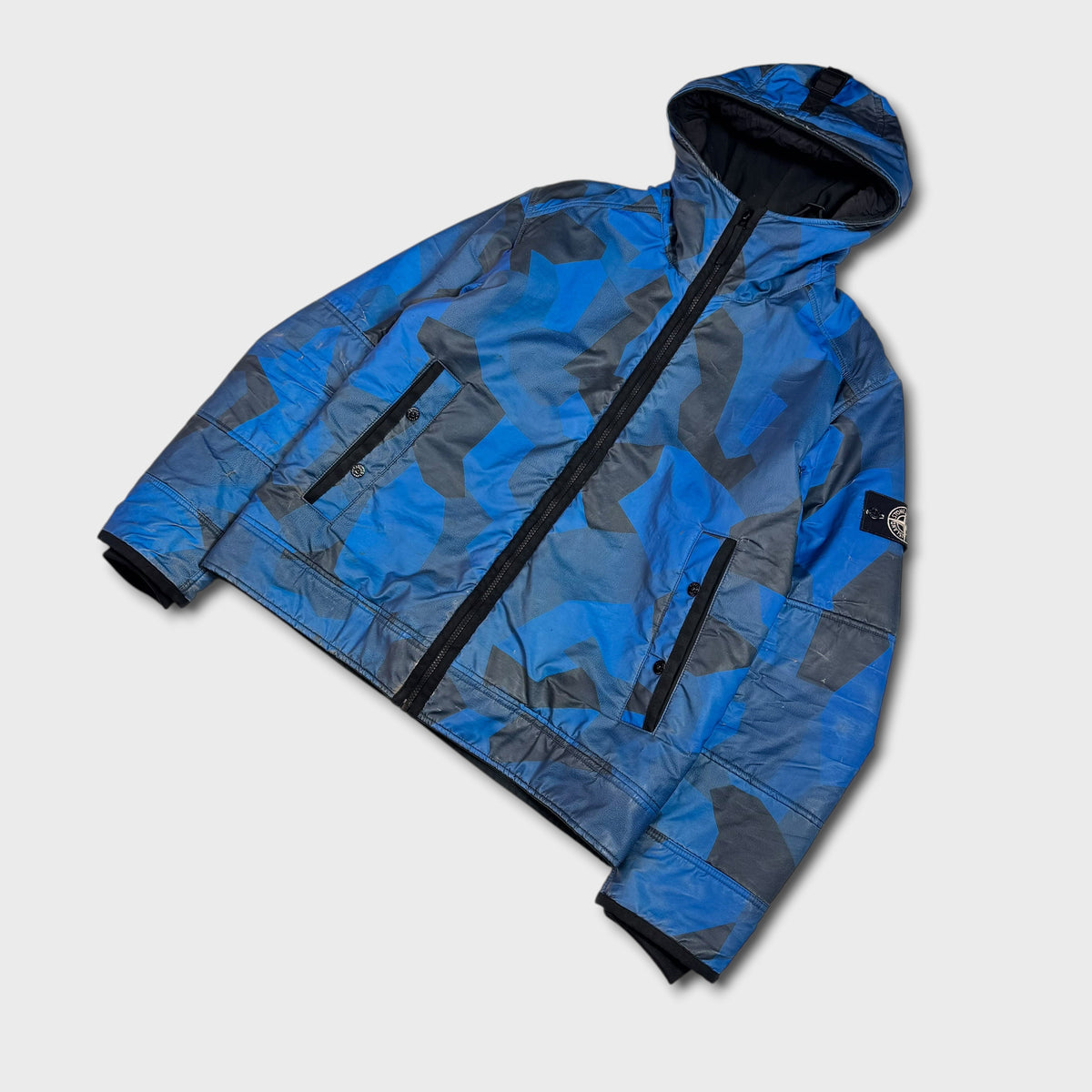 Stone Island 30th Anniversary Reflective Camouflage Jacket XL