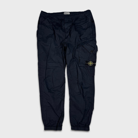 Stone Island Navy Tela Cargo Pants W36