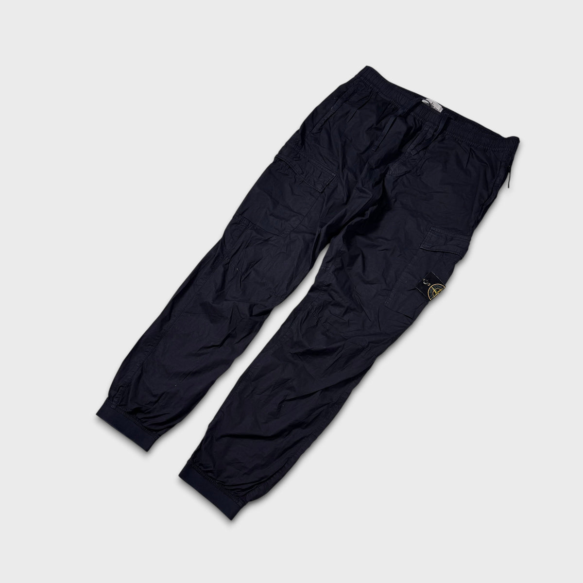 Stone Island Navy Tela Cargo Pants W36