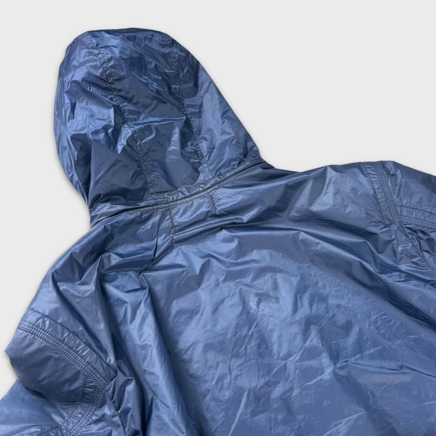 Stone Island Blue Micro Ripstop Primaloft Jacket XXL