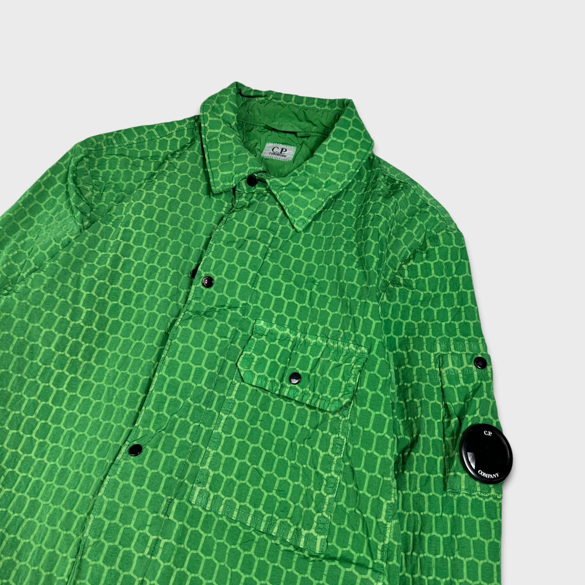 CP Company Textured ‘Air-Net’ Nylon Overshirt S