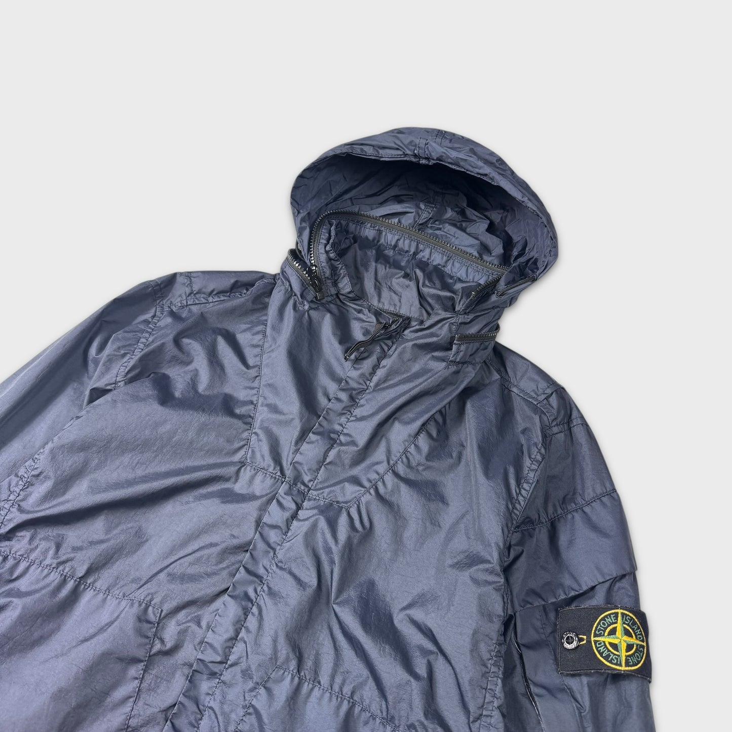 Stone Island Navy Membrana 3L TC Jacket M