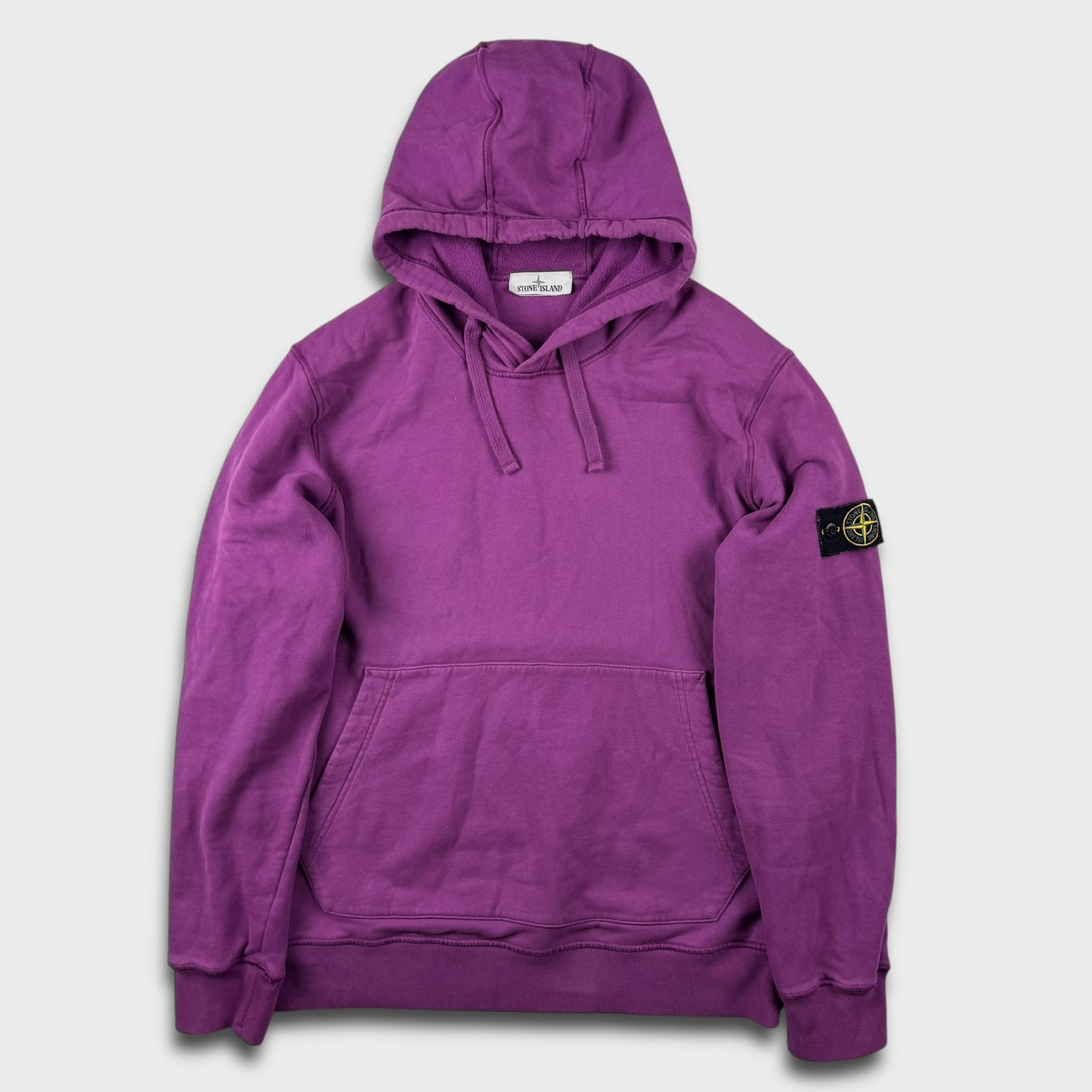 Stone Island Purple Pullover Hoodie XL