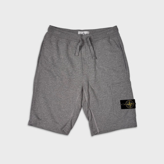Stone Island Grey Cotton Shorts S