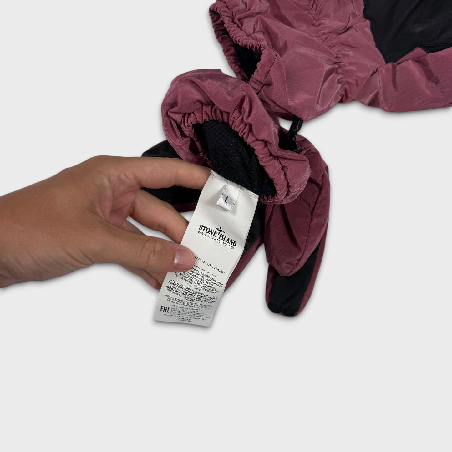 Stone Island Nylon Metal Gloves L